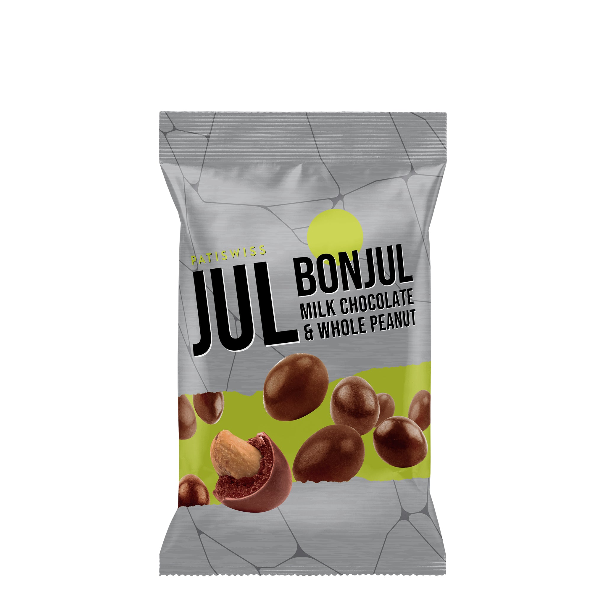 Jul Bonjul Sütlü Çikolata Kaplı Yer Fıstığı Draje – Patiswiss