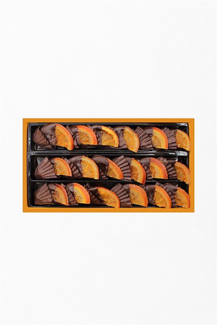 Bitter Çikolatalı Portakal Dilimi Swiss Orange 18 166 g