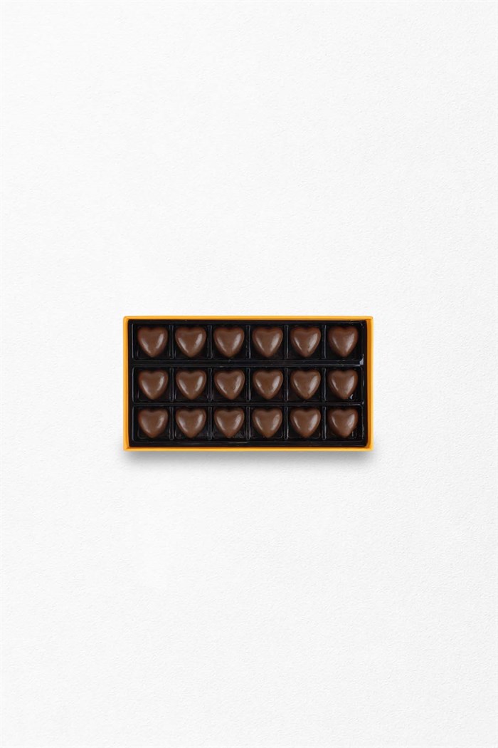 Dolgulu Kalpli Sütlü Çikolata 18