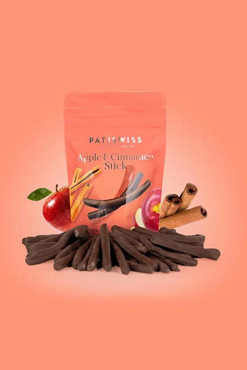 Bitter Çikolatalı Tarçınlı Elma Çubukları, 80G