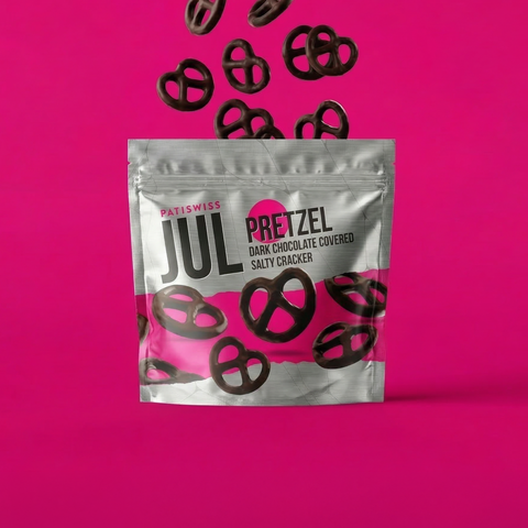 Jul Pretzel Bitter Çikolata Kaplı Tuzlu Kraker 110g