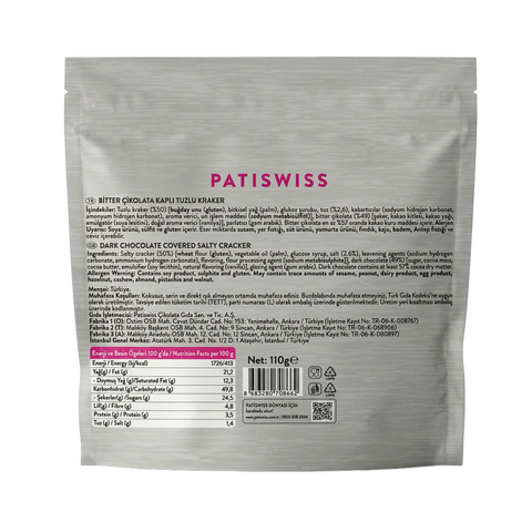 Jul Pretzel Bitter Çikolata Kaplı Tuzlu Kraker 110g