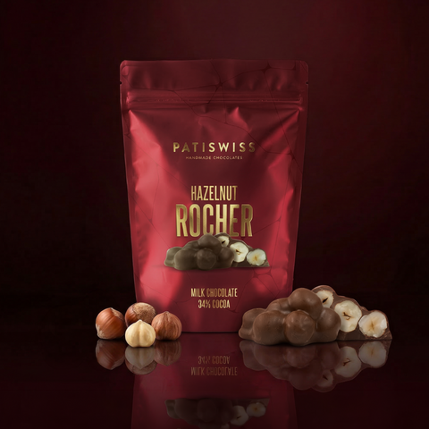 Rocher Sütlü Çikolatalı Fındıklı, 80G