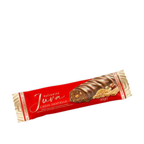 Juva Fındıklı, Kakaolu ve Krep Kırıklı Sütlü Çikolata Bar, 30G