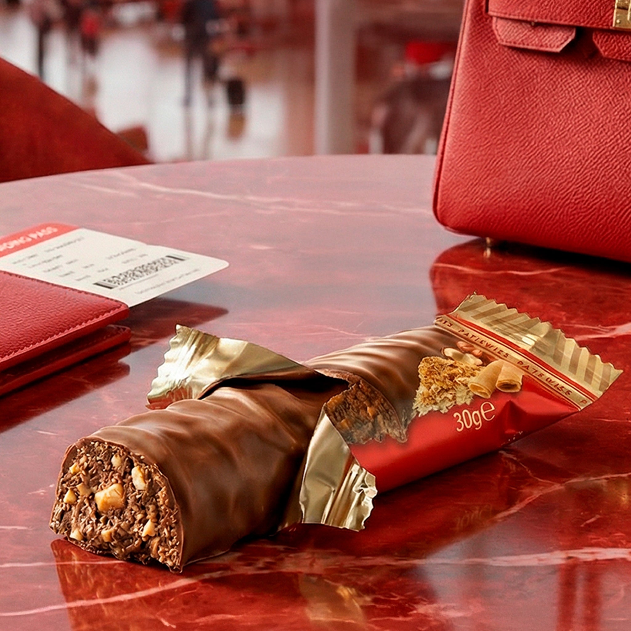 Patiswiss Juva Fındıklı & Krep Kırıklı Sütlü Çikolata Bar 30G
