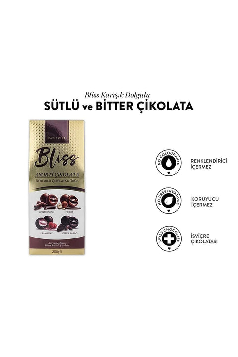 Bliss Karışık Dolgulu Çikolata 250G X 2 Adet
