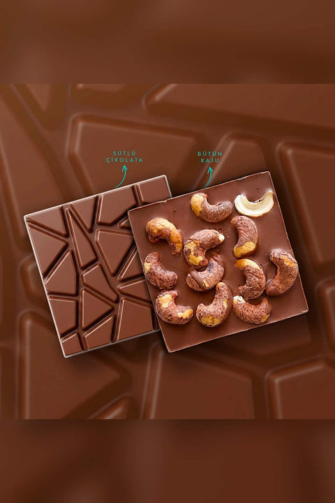 Bold Bütün Kajulu Sütlü Çikolata 100G X 3 Adet