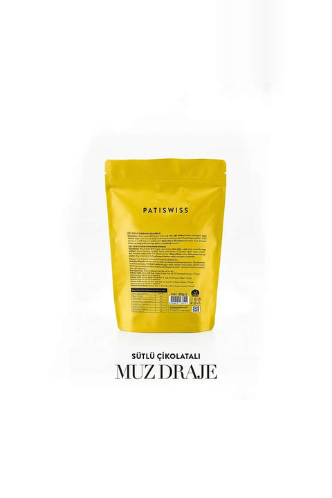 Sütlü Çikolata Muz Draje, 80G X 3 Adet
