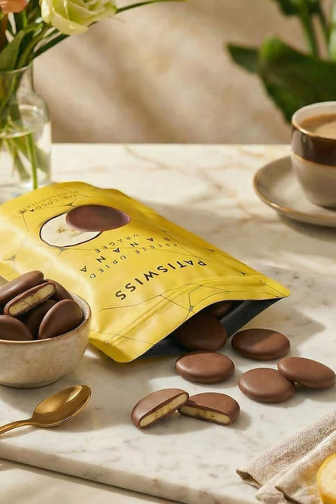 Sütlü Çikolata Muz Draje, 80G X 3 Adet