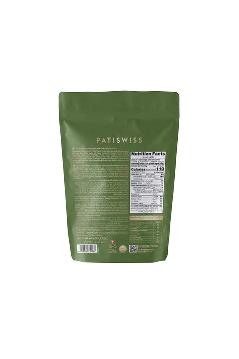 Matcha & Beyaz Çikolata Kaplı Çilek Draje 80G X 6 Adet