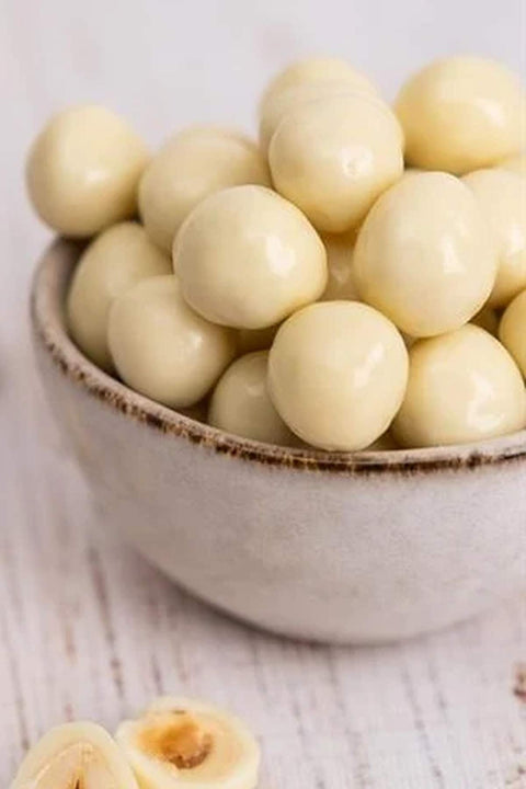 Beyaz Çikolata Kaplı Fındık Draje 80G X 3 Adet
