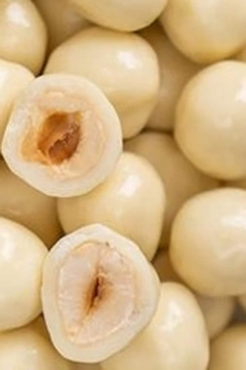 Beyaz Çikolata Kaplı Fındık Draje 80G X 6 Adet