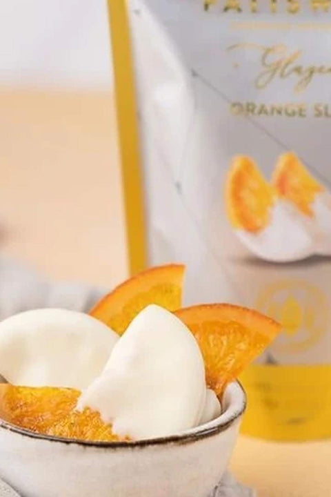 Beyaz Çikolatalı Yarım Kaplı Portakal Dilimi 80G X 6 Adet