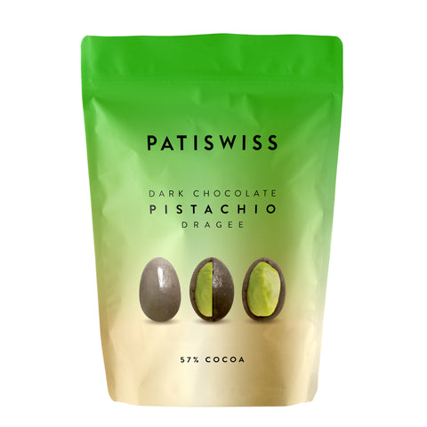 Bitter Çikolatalı Antep Fıstığı Draje, 80G