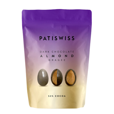 Bitter Çikolatalı Badem Draje, 80G