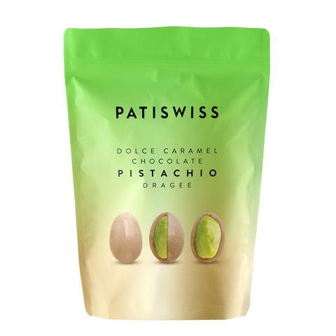 Dolce Karamel Çikolatalı Antep Fıstığı Draje, 80G