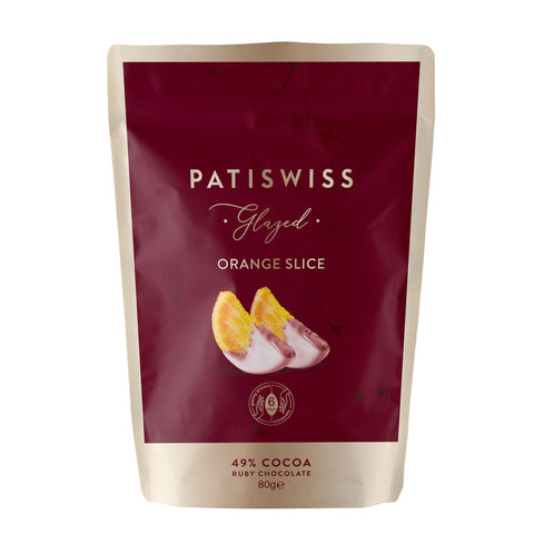 Glazed Ruby Çikolatalı Portakal Dilimi, 80G