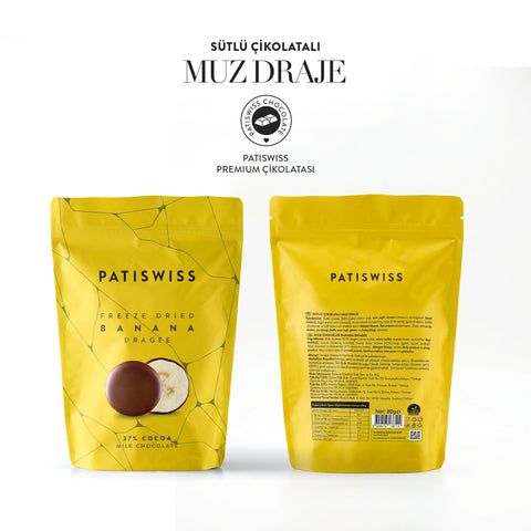 Sütlü Çikolatalı Muz Draje, 80G