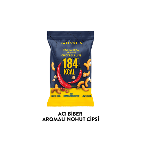 Acı Biber Aromalı Nohut Cips, 50G