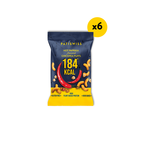 Acı Biber Aromalı Nohut Cips, 50G x 6 Adet