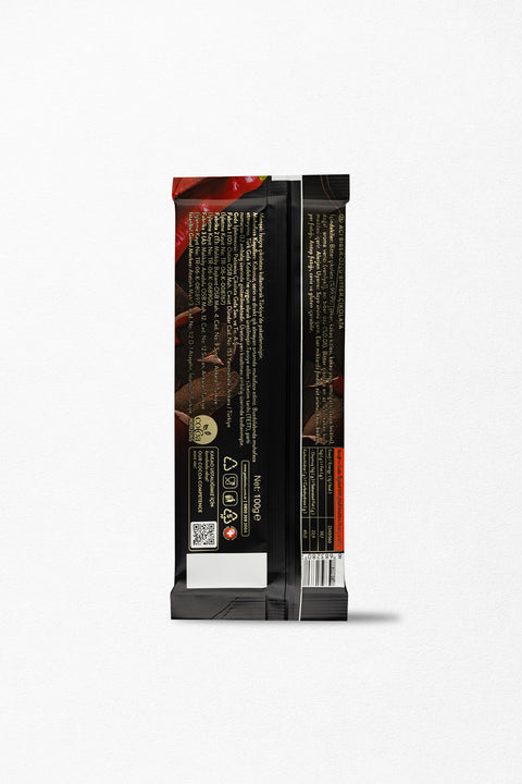 Acı Biber Özlü Bitter Çikolata, 100G