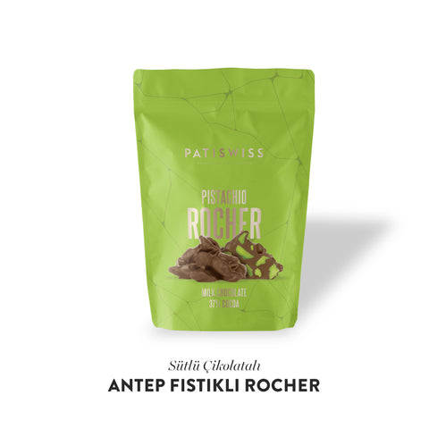 Rocher Sütlü Çikolatalı Antep Fıstıklı, 80G