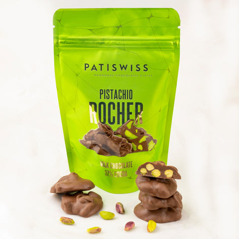 Rocher Sütlü Çikolatalı Antep Fıstıklı, 80G