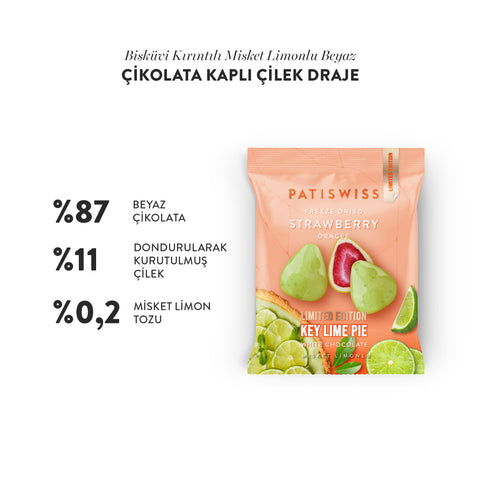 Karışık Limited Edition Çilek Draje, 50G x 4 Adet