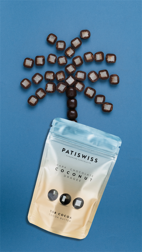 Bitter Çikolatalı Hindistan Cevizi Draje, 80G