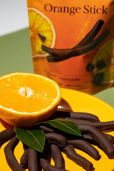 Bitter Çikolatalı Portakal Çubukları, 80G