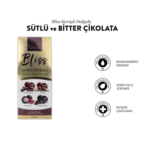 Bliss Karışık Dolgulu Çikolata, 250G