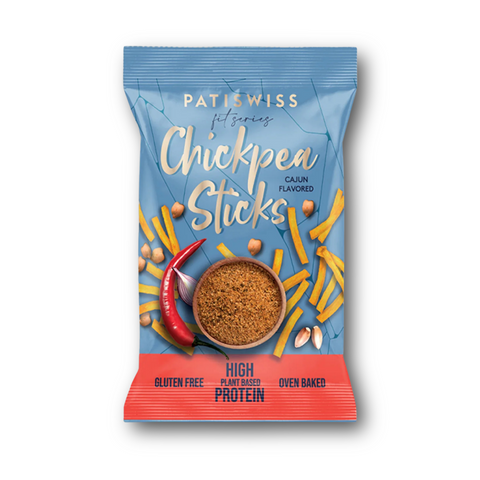 Kajun Baharatı Aromalı Çubuk Nohut Cips, 50G