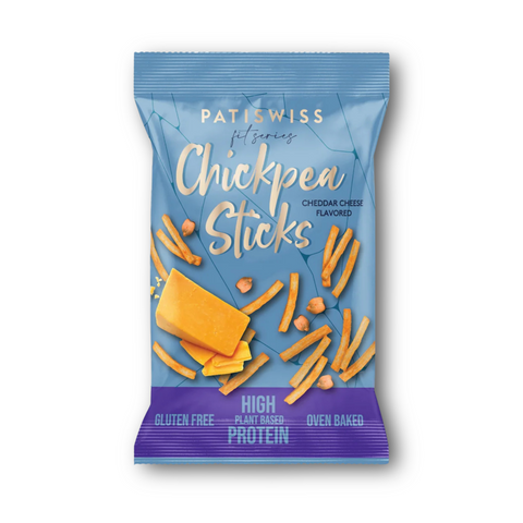 Çedar Peyniri Aromalı Çubuk Nohut Cips, 50G