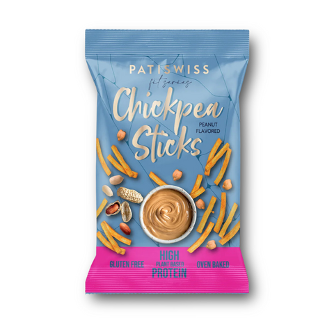 Yer Fıstığı Aromalı Çubuk Nohut Cips, 50G