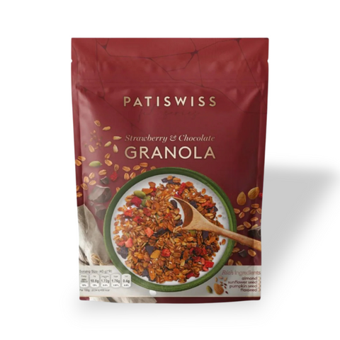 Çilek ve Çikolatalı Granola, 300G