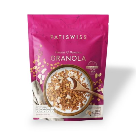 Yer Fıstıklı Muzlu Granola, 300G