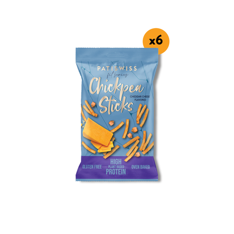 Çedar Peyniri Aromalı Çubuk Nohut Cips, 50G x 6 Adet