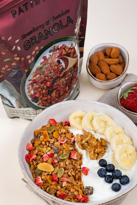 Çilek ve Çikolatalı Granola, 300G
