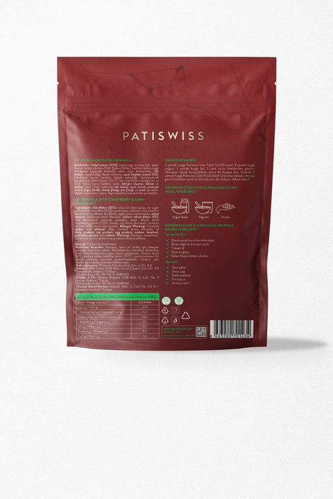 Çilek ve Çikolatalı Granola, 300G