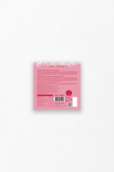 Cool Cubes Çilekli Sütlü Çikolata, 88G