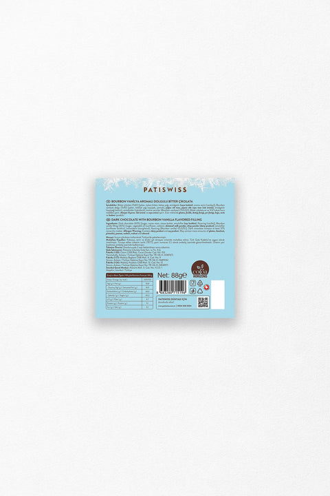 Cool Cubes Vanilyalı Bitter Çikolata, 88G