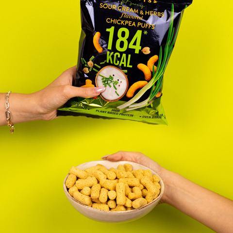 Ekşi Krema ve Baharat Aromalı Nohut Cips, 50G