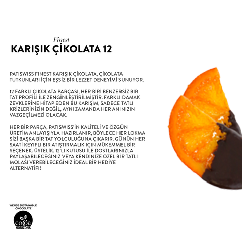 Finest Karışık Çikolata, 12 Adet