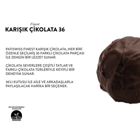 Finest Karışık Çikolata, 36 Adet