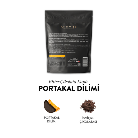 Glazed İkramlık Tek Tek Paketli Portakal Dilimi, 150G