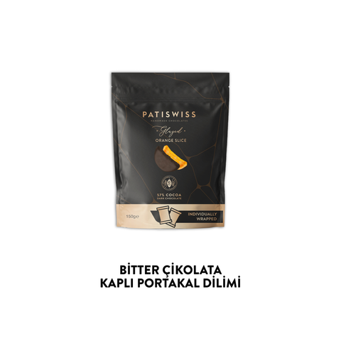 Glazed İkramlık Tek Tek Paketli Portakal Dilimi, 150G