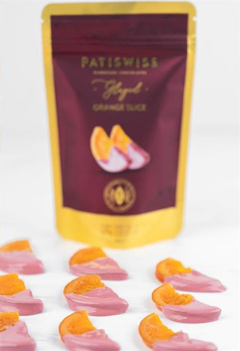 Glazed Ruby Çikolatalı Portakal Dilimi, 80G