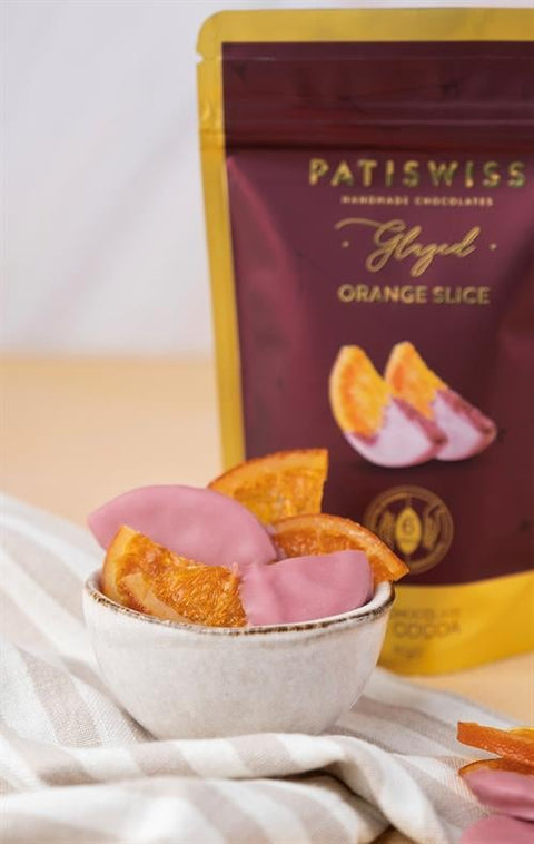 Glazed Ruby Çikolatalı Portakal Dilimi, 80G