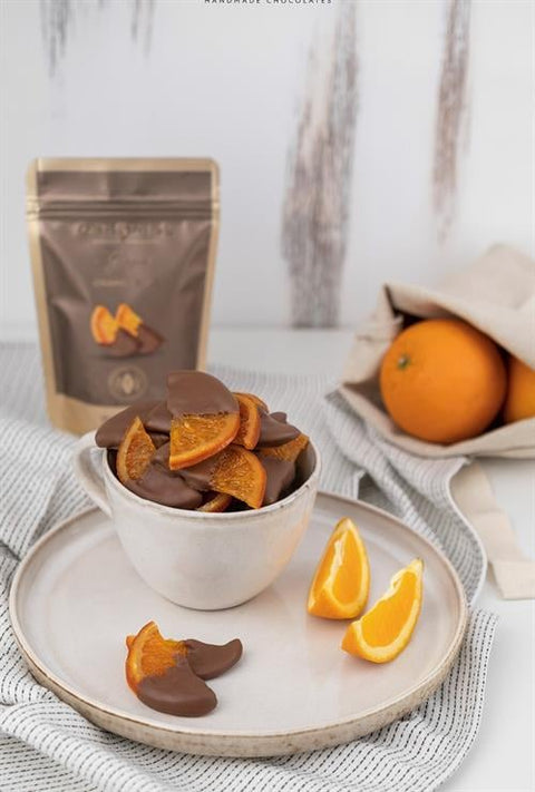 Glazed Sütlü Çikolatalı Portakal Dilimi, 80G