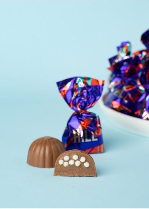 Hill Fındıklı Kremalı ve Pirinç Patlaklı Dolgulu Sütlü Çikolata, 350G